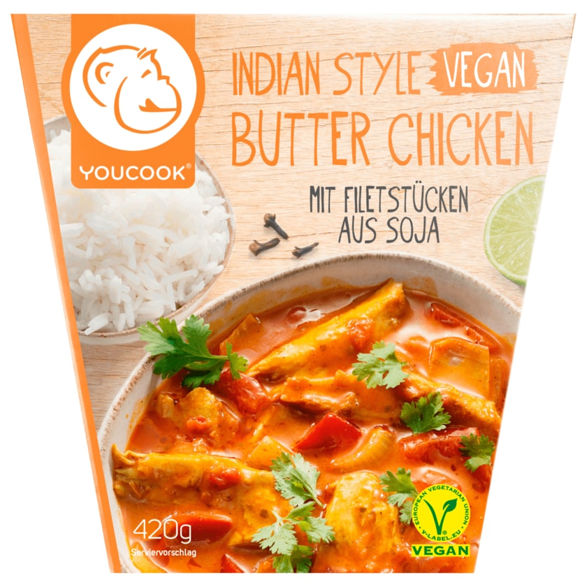 Youcook Indian Style Butter Chicken vegan 420g